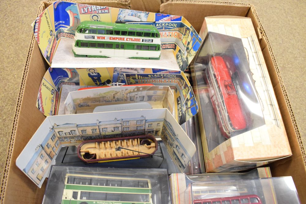 Quantity of Gilbow and Corgi 'The Original Omnibus Company' die-cast model buses, largely boxed - Image 5 of 6