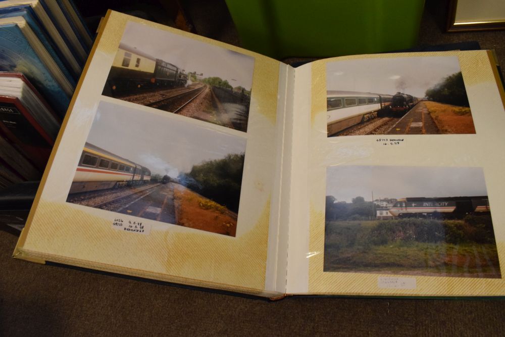 Railway Interest - Collection of 10 albums of mainly colour photographs of diesel and preserved - Image 8 of 20