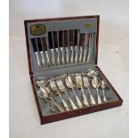 Viners 'Dubarry Classic' design silver-plated canteen of cutlery