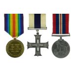 Medals - Military Cross awarded to Acting Captain George Murrell Stewart, 1st Norfolk Regiment,