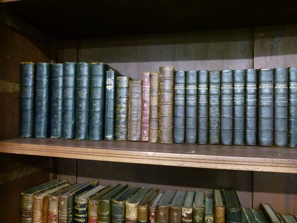 Books - Large quantity of mainly 19th Century leather bindings to include Carlyle's Works, Charles - Image 6 of 12