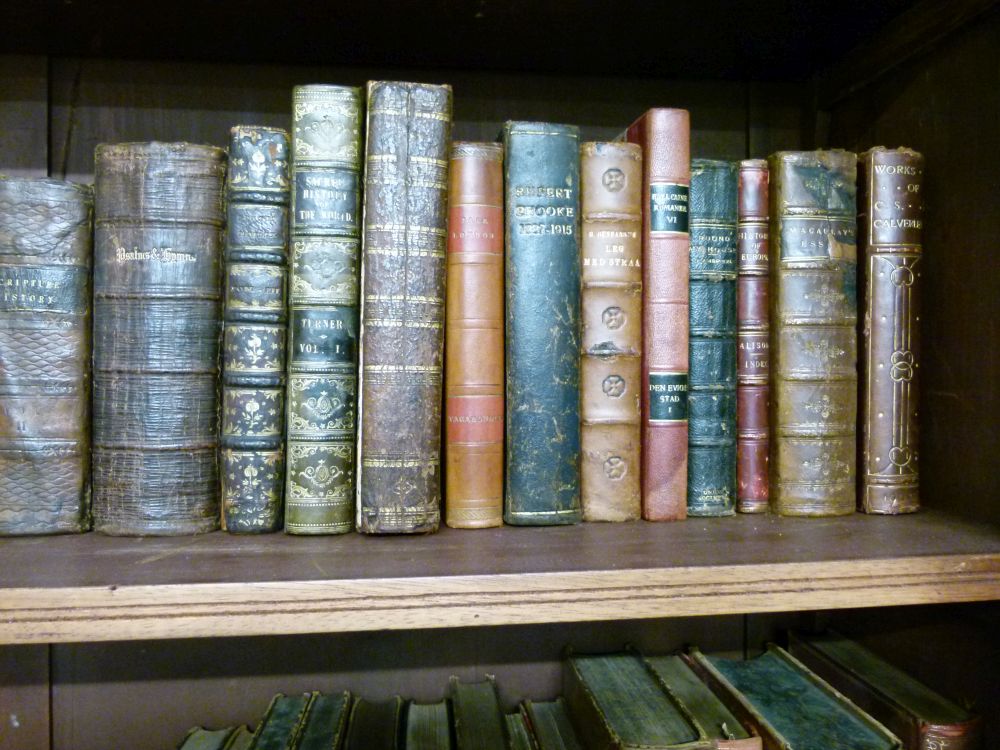 Books - Large quantity of mainly 19th Century leather bindings to include Carlyle's Works, Charles - Image 5 of 12