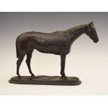 Pierre Lenordez, (1815-1892) - Rare 19th Century French 'Animalier' bronze equestrian sculpture of a