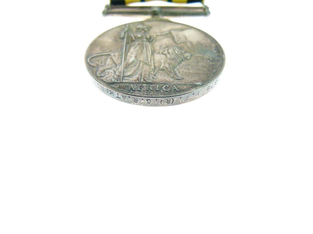 Medals - World War I Military Cross trio awarded to Leu G.R. Atkin, Cambridgeshire Regiment, - Image 9 of 11