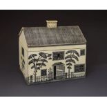 Early 19th Century Anglo-Indian (Vizagapatam) ivory sewing box, in the form of a double-fronted