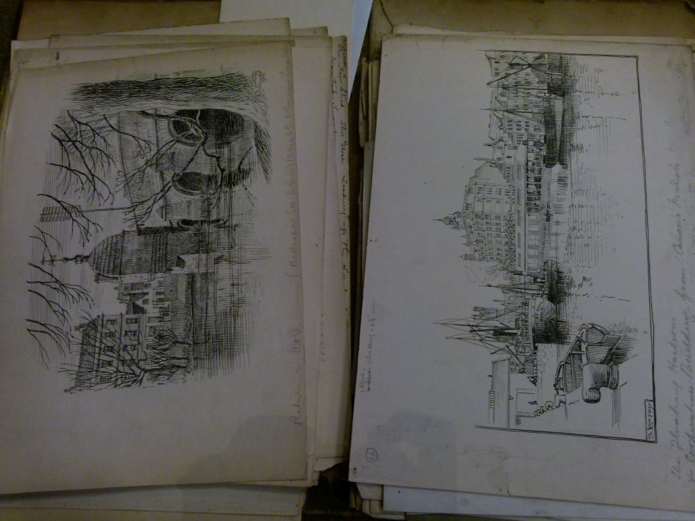 Local Interest - Loxton, Samuel (1857-1922) - Interesting folio of over one hundred unframed ink - Image 5 of 9