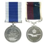 Edward VII Royal Navy Long Service and Good Conduct Medal, awarded to 165231 Edgar Taylor Plummer,
