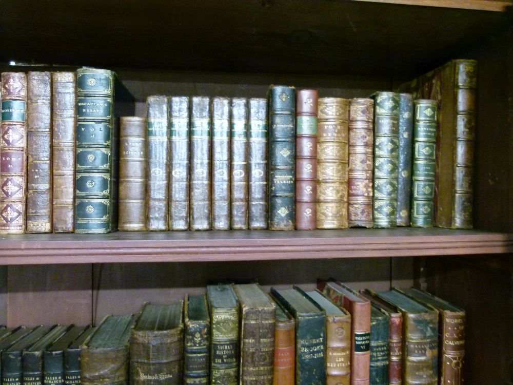 Books - Large quantity of mainly 19th Century leather bindings to include Carlyle's Works, Charles - Image 4 of 12