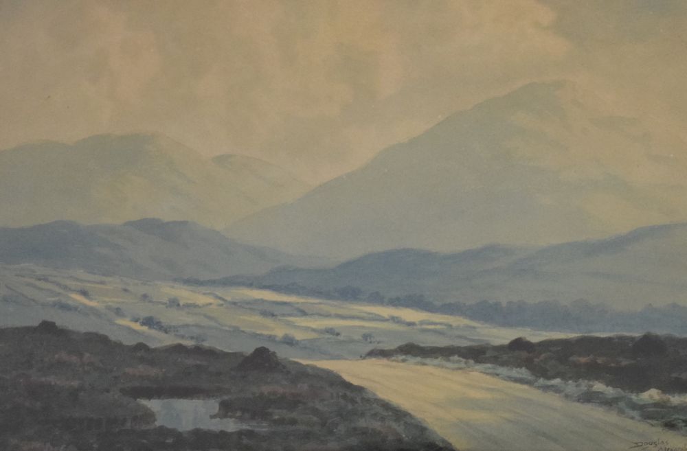 Douglas Alexander (1871-1945) - Pair of watercolours - 'Among the Twelve Pins Connemara', and ' - Image 10 of 10