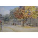 Ernest Albert Chadwick (1876-1955) - Watercolour - Autumn: Chipping Camden, signed lower right,
