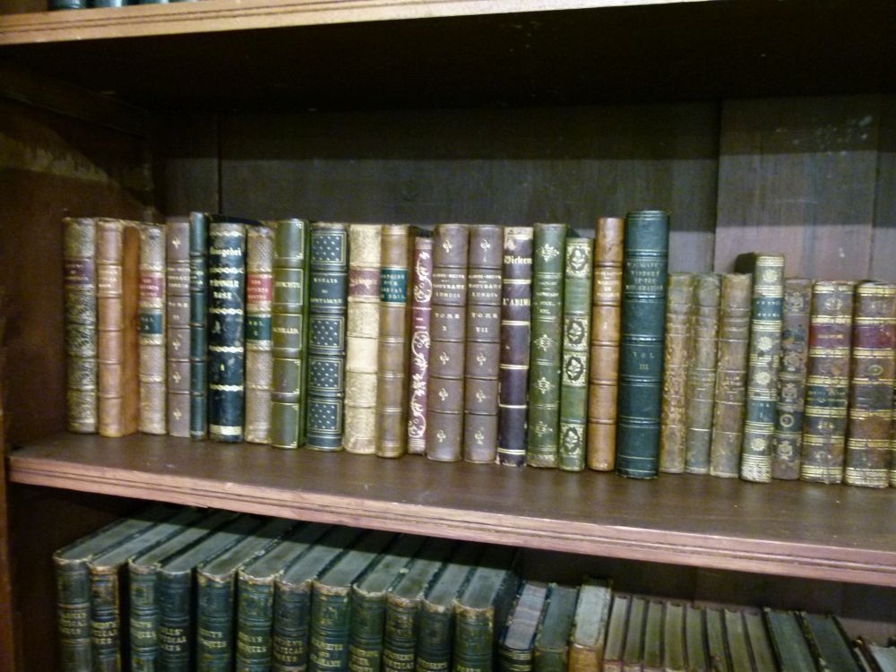 Books - Large quantity of mainly 19th Century leather bindings to include Carlyle's Works, Charles - Image 7 of 12