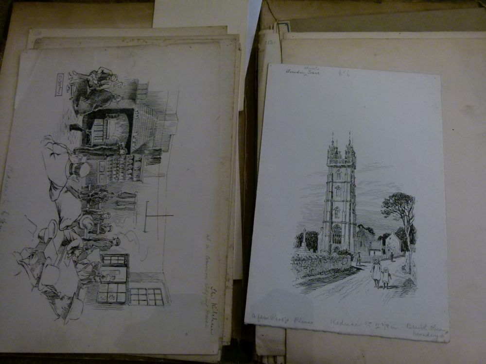 Local Interest - Loxton, Samuel (1857-1922) - Interesting folio of over one hundred unframed ink - Image 2 of 9