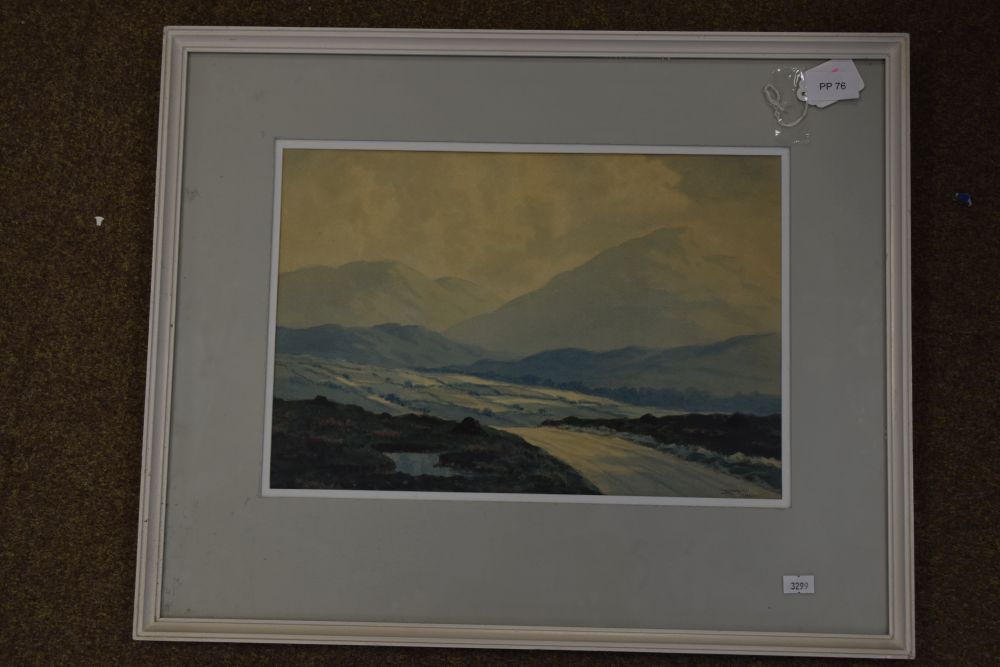 Douglas Alexander (1871-1945) - Pair of watercolours - 'Among the Twelve Pins Connemara', and ' - Image 6 of 10