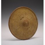 Ethnographica - Late 19th/early 20th Century Gashan shield, Somalia, probably onyx hide, of convex