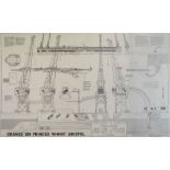 Bristol Interest - John H. Winstone (Architect) - Architects printed plans, produced in May 1979,
