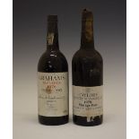 Wines & Spirits - Bottle of Graham's Malvedos Vintage Port 1976, together with a bottle of Taylor'