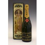 Wines & Spirits - Bottle of Moët & Chandon Vintage Champagne 1986, in presentation tin with