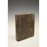 Books - Early 19th Century leather bound Culpeper's Complete Herbal (1823)