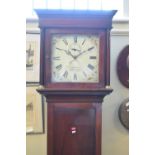 Early 19th Century mahogany-cased 30-hour painted dial longcase clock, Lasseter, Little Hampton,