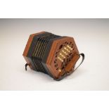 Lachenal type concertina numbered 195176