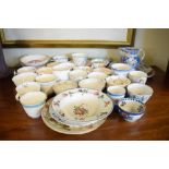 Quantity of Victorian and later teaware, etc