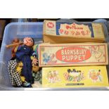 Quantity of loose and boxed Pelham puppets, together with a Barnsbury boxed puppet