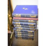 Books - Quantity of late 19th Century Punch volumes, together with Punch 1918 July - December