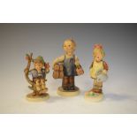 Three Goebel Hummel figures - Apple Tree Boy, Little Gardener and one other