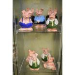 Nine Wade Nat West piggy banks