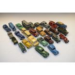 Quantity of vintage Dinky toys die-cast model vehicles to include; Bedford Van, Ford Sedan, etc