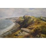 G. Willis-Pryce - Two oils on canvas - St Andrews Church Clevedon looking towards the pier and