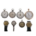 Assorted watches to include; Smiths Empire wristwatch in original box, Favre-Leuba 'Alresist',