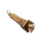 9ct gold-cased cigar piercer or cutter, 12.2g gross approx