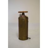 Vintage Four Oaks (Sutton Coldfield, Birmingham) spraying machine, with brass body and wooden