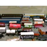 Quantity of Hornby, Airfix and other 00 Gauge railway train sets, rolling stock, wagons and