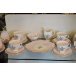 Royal Albert 'Sugar Candy' tea service for twelve settings (no teapot)