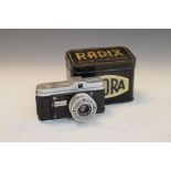 Radix Bilora vintage camera with original tin box of issue
