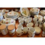 Large quantity of Royal Worcester 'Evesham' pattern tableware