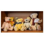 Seven Deans rag book limited edition teddy bears