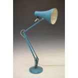 Anglepoise lamp in turquoise