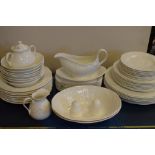 Wedgwood strawberry and vine pattern tableware