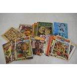 Collection of comics including; Eagle, Continental Film Reviews, ephemera, etc