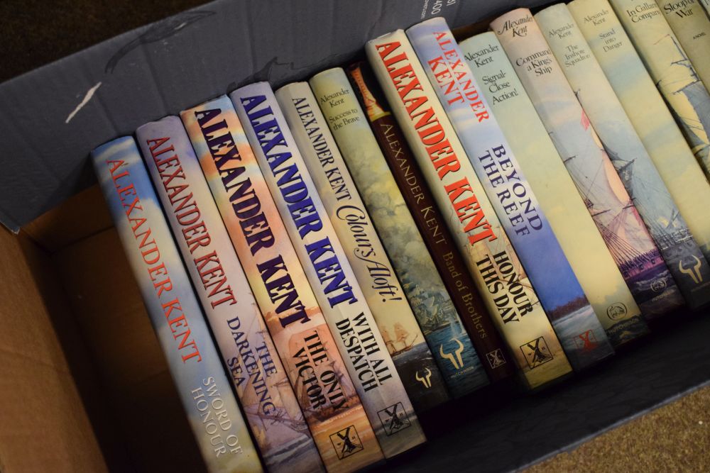 Books - Seventeen Alexander Kent novels to include the titles of Beyond the Reef, Sword of Honour, - Image 3 of 4