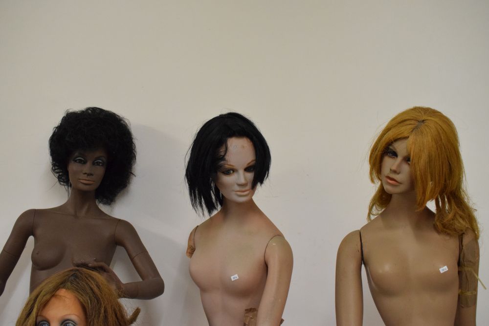 Four mid 20th Century shop mannequins - Image 2 of 4