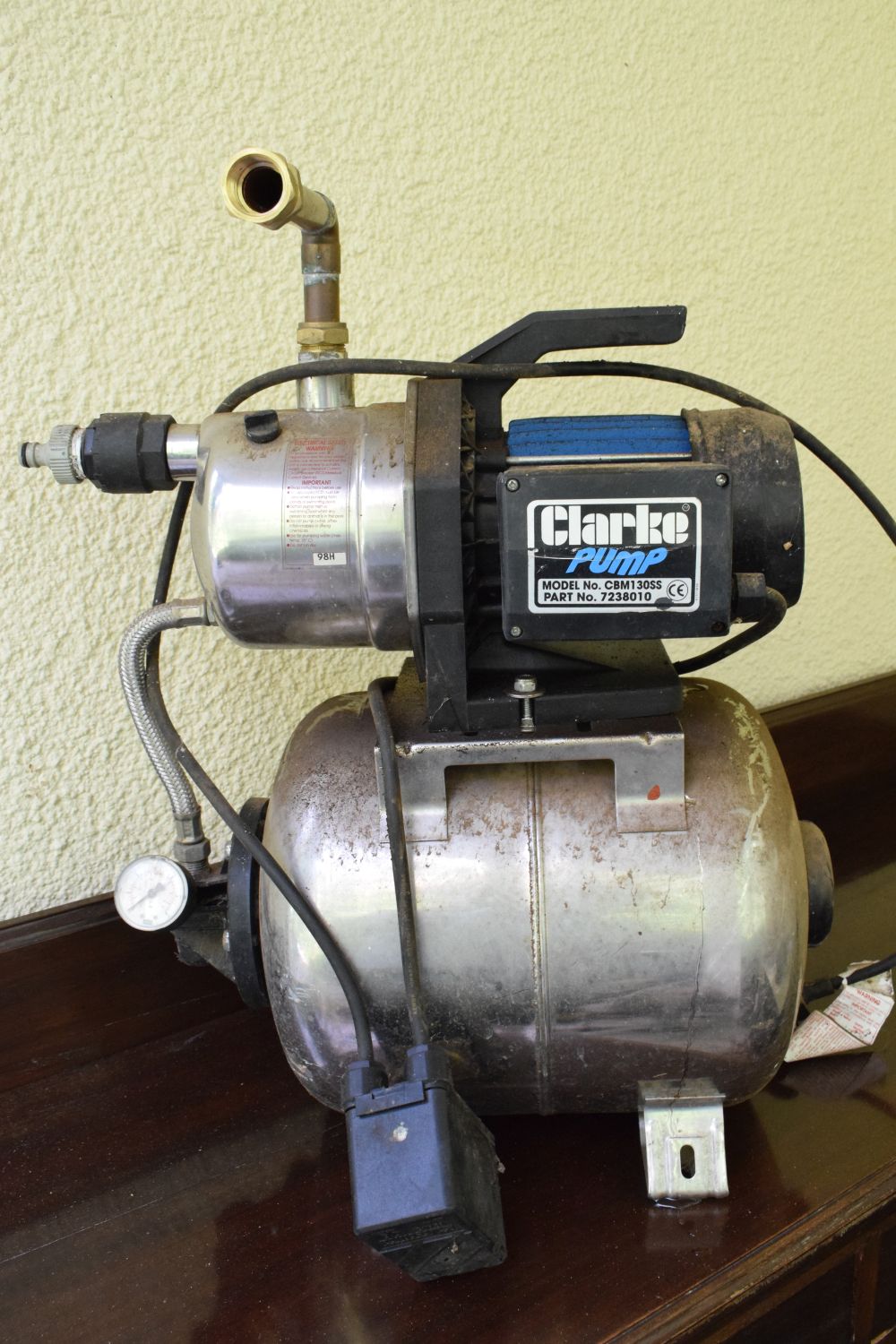 Clarke model CBM130SS pump
