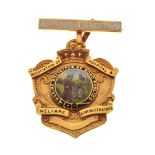 9ct gold Presidents Association of Hospital and Welfare Administrators medal, the reverse