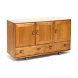 Ercol light elm sideboard, 129cm wide