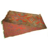 Mid 20th Century Anatolian (Turkey) wool runner, 88cm x 354cm