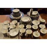 Mikasa Intaglio Arabella pattern coffee and dinner wares
