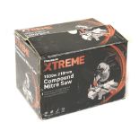 Powerbase Xtreme 1500w compound mitre saw, boxed